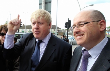 Keith Prince with Boris Johnson
